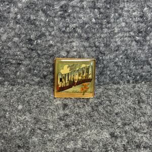 Vintage Greetings From California Beach Travel Souvenir Lapel Pin (114) Enamel
